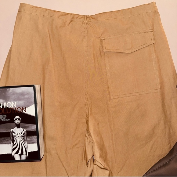 DION LEE Brown Elasticized Trouser - Picture 3 of 8